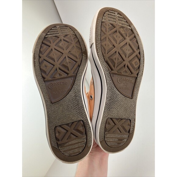 Converse Shoes Mens 5 Womens 7 Chuck Taylor All Star Low Sneakers 155573F Orange - Picture 5 of 9